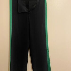 Black Pants Lauren Ralph Lauren with Green Stripe